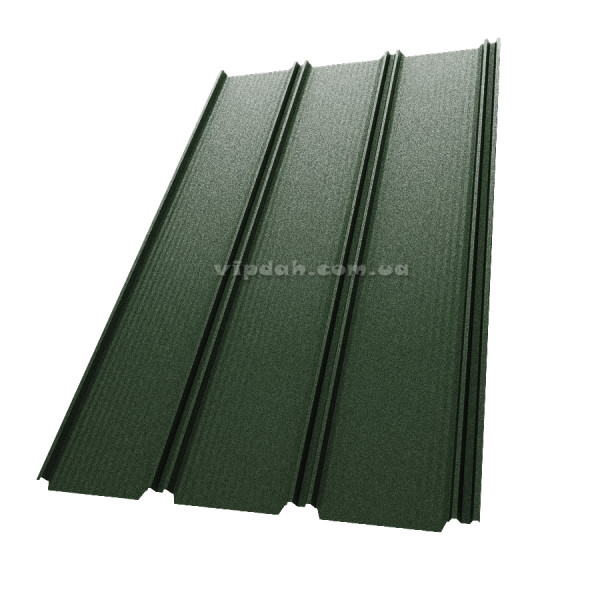 Фальц-настил Словаччина 0,50мм темно-коричневий 8019 мат розмір під замовлення