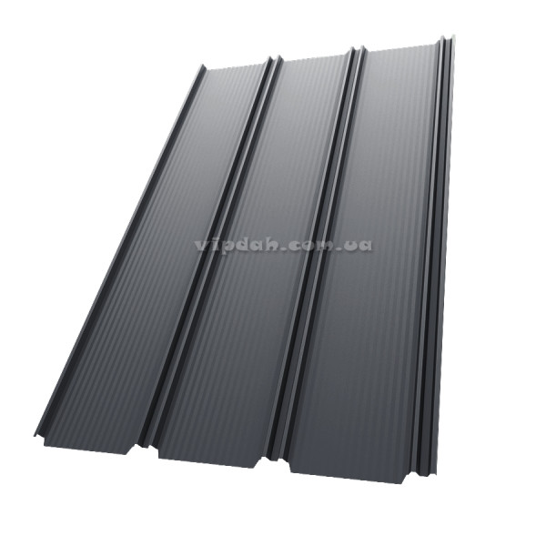 Фальц-настил Корея 0,45мм теракотовий 8004 мат розмір під замовлення