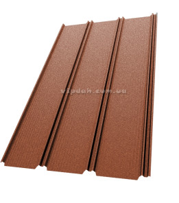 Фальц-настил ArcelorMittal Німеччина 0,50мм теракотовий 8004 мат розмір під замовлення