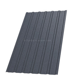 Профнастил С-20 Корея 0,45мм графіт 7024 мат розмір під замовлення
