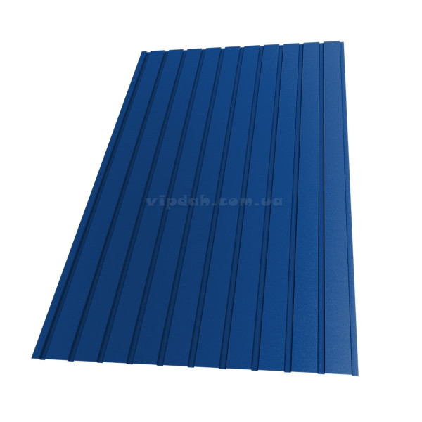 Профнастил С-8 Arcelor Nippon 0,40мм коричневий 8017 глянець розмір під замовлення