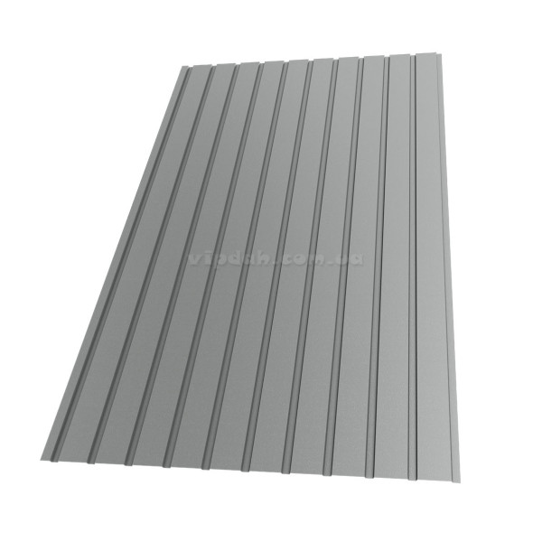 Профнастил С-8 Arcelor Nippon 0,40мм коричневий 8017 глянець розмір під замовлення