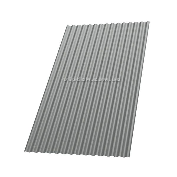 Профнастил волновой "Синусоида" Словакия 0,45мм тёмно-зелёный 6005 глянец размер под заказ