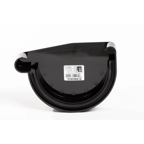 Заглушка ринви ліва PROFiL Ø130 колір Коричневий