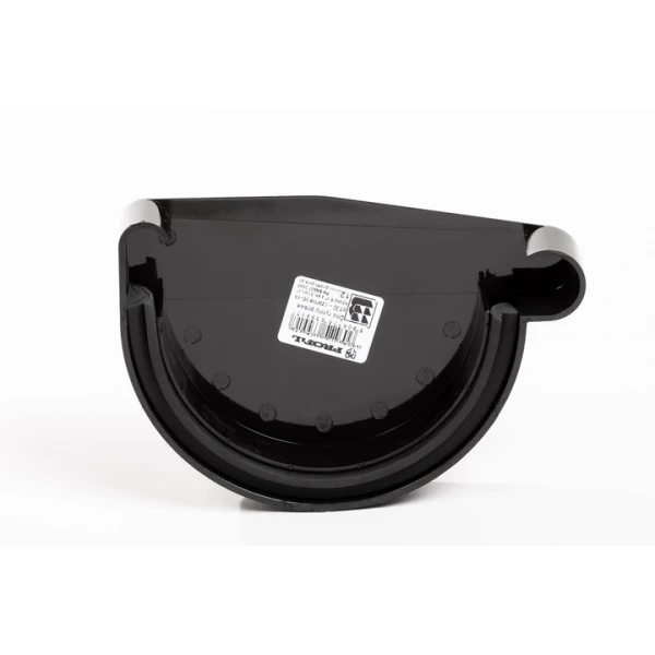 Заглушка ринви права PROFiL Ø130 колір Коричневий