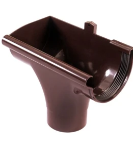 Лійка ліва PROFiL Ø 90 колір Коричневий