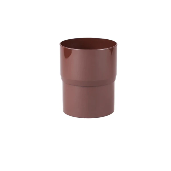 З'єднувач водостічної труби PROFiL Ø100 колір Коричневий