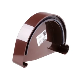 Заглушка ринви ліва PROFiL Ø130 колір Коричневий