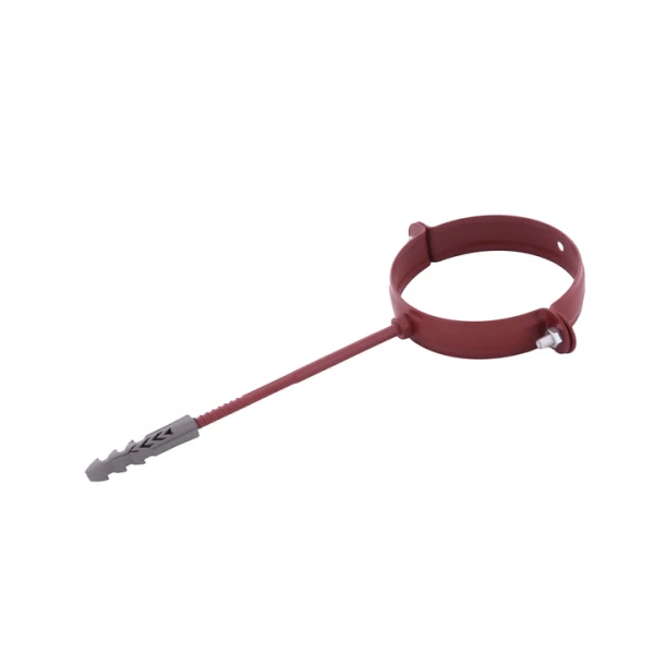 Тримач труби метал шпилька 100мм PROFiL Ø100 колір Коричневий