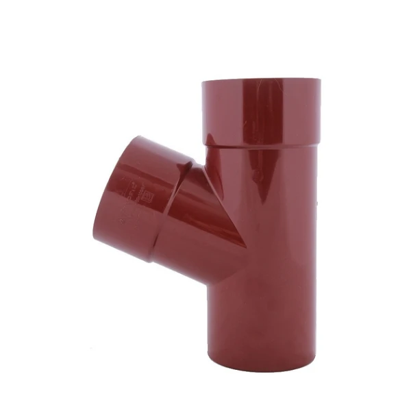 Трійник 60° 75/75 PROFiL Ø75 колір Коричневий