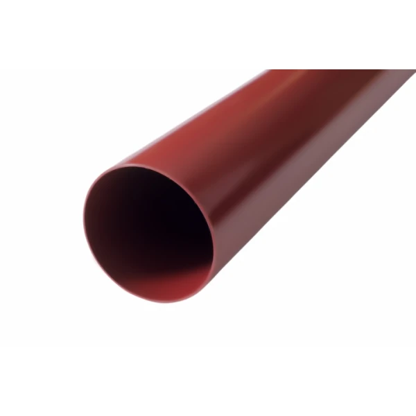 Труба водостічна довжина 3м PROFiL Ø100 колір Коричневий