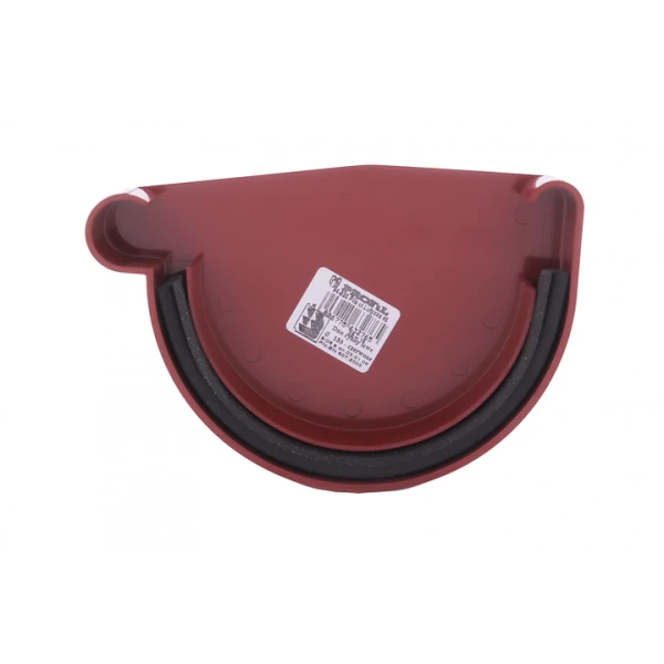 Заглушка ринви ліва PROFiL Ø130 колір Коричневий