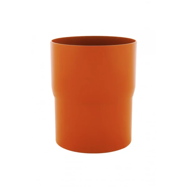 З'єднувач водостічної труби PROFiL Ø100 колір Коричневий