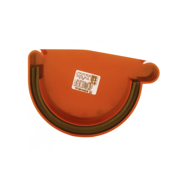 Заглушка ринви права PROFiL Ø130 колір Коричневий