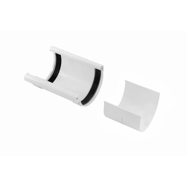 З'єднувач ринви з вкладкою PROFiL Ø130 колір Коричневий