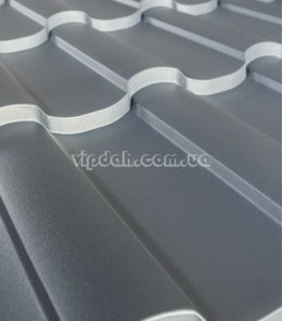 Металочерепиця Арад класік Прушиньскі 0,45мм Arcelor Польща матова