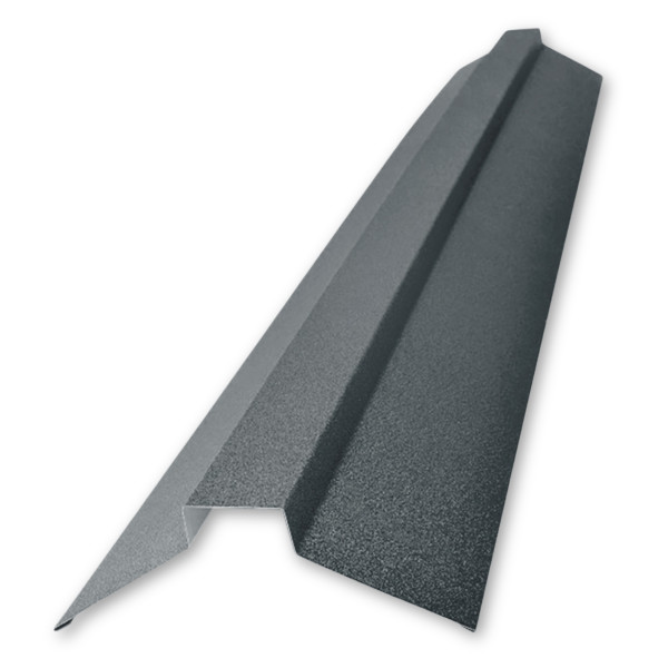 Коньок декоративний середній L=2,0м коричневий 8017 мат