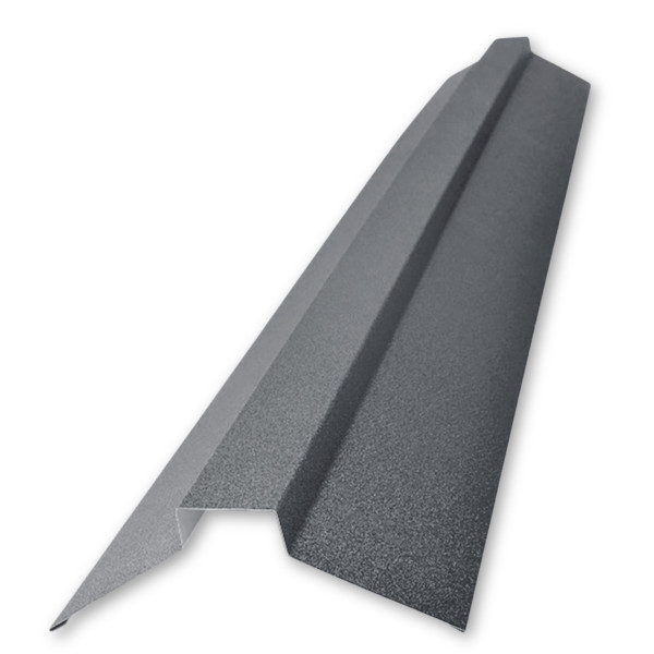 Коньок декоративний середній L=2,0м коричневий 8017 мат