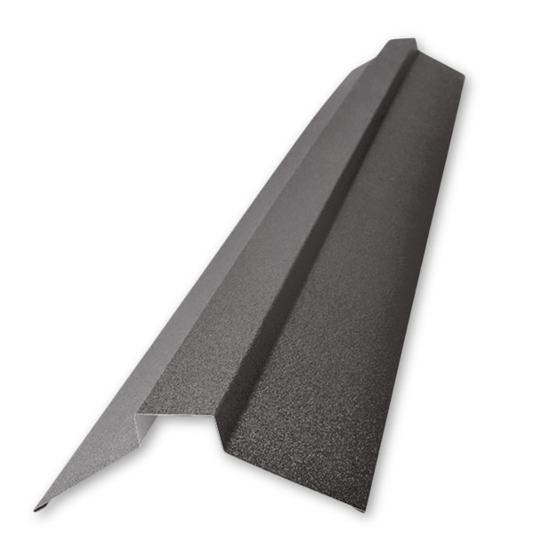 Коньок декоративний середній L=2,0м коричневий 8017 мат