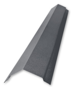 Коньок плоский великий L=2,0м графіт 7024 мат