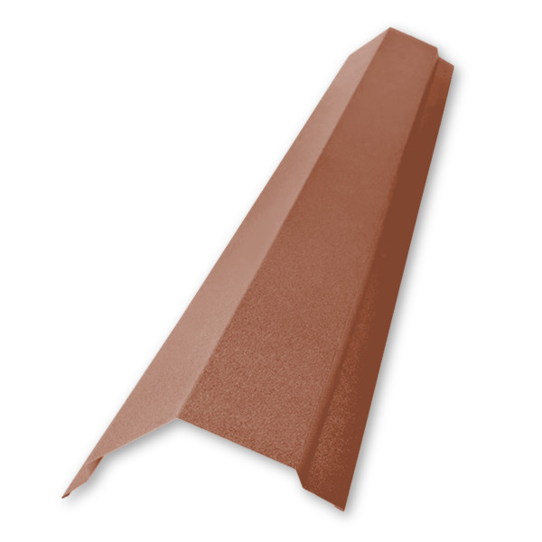 Коньок плоский малий L=2,0м чорний 9005 мат