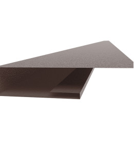 Планка стартова J-профіль L=2,0м коричневий 8017 мат