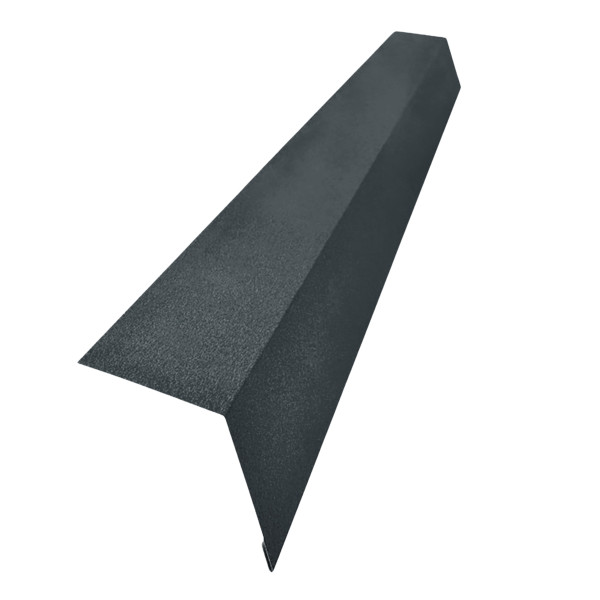 Захист карнизу середній (крапельник) L=2,0м антрацит 7016 мат