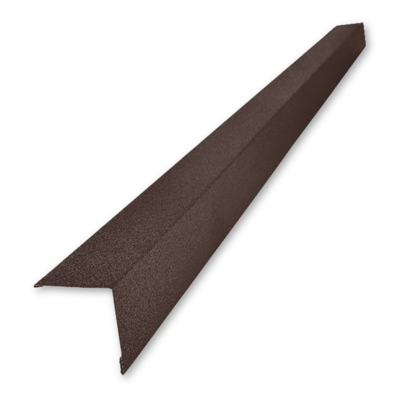 Кутник зовнішній великий L=2,0м коричневий 8017 мат