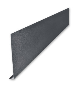 Планка зашивки/лобова мала L=2,0м графіт 7024 мат
