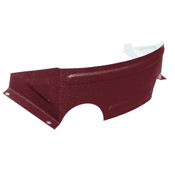 Снігозатримувач /снігоріз польський "підкова" коричневий 8017 мат