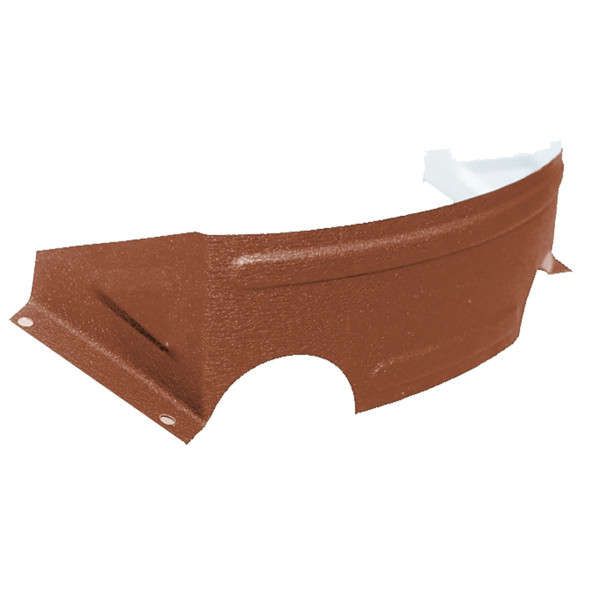 Снігозатримувач /снігоріз польський "підкова" коричневий 8017 мат