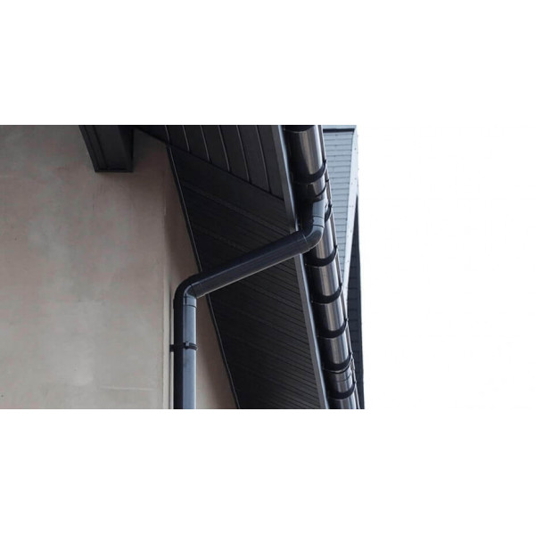 Відвід двомуфтовий 87º RainWay Ø100 колір Зелений