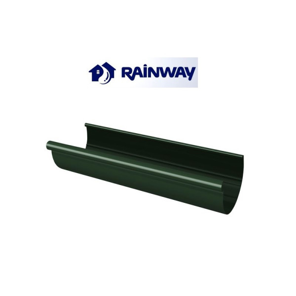 Ринва RainWay довжна 3м Ø130 колір Зелений