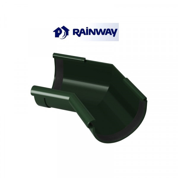 Кут зовнішній 135° RainWay Ø90 колір Зелений