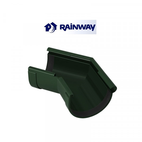 Угол внутренний 135° RainWay Ø130 цвет Зелёный