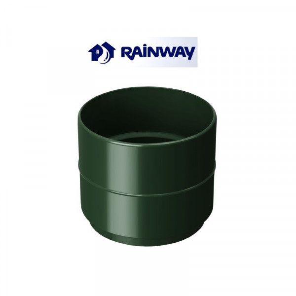 Муфта труби RainWay Ø100 колір Зелений