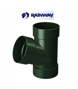 Трійник RainWay Ø100 колір Зелений