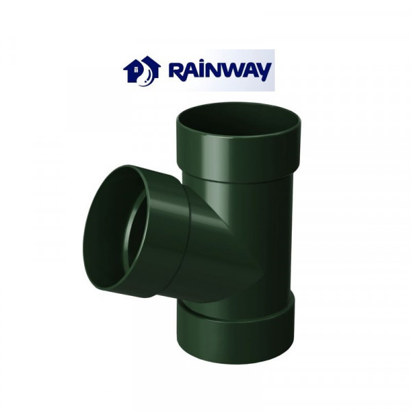 Трійник RainWay Ø100 колір Зелений