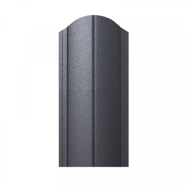 Металевий євроштахетник двосторонній 130мм 0,45мм Словаччина матовий