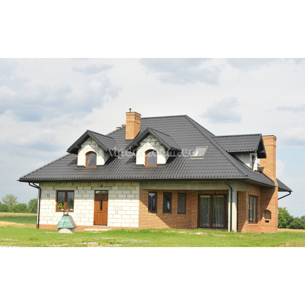 Металочерепиця Шафір Прушиньскі 0,50мм Arcelor Польща/Німеччина матова