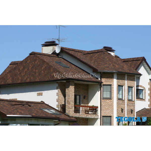 Бітумна черепиця Tegola Супер Готік