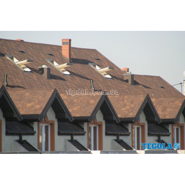 Бітумна черепиця Tegola Супер Готік