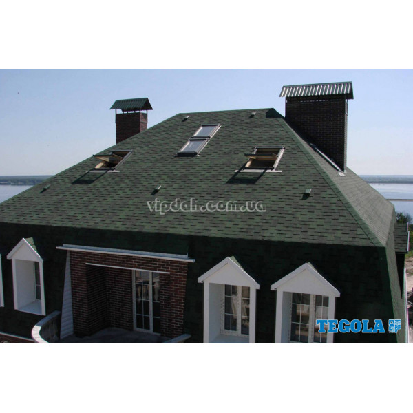 Бітумна черепиця Tegola Супер Готік
