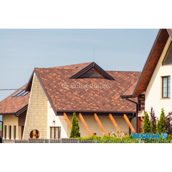 Бітумна черепиця Tegola Супер Готік