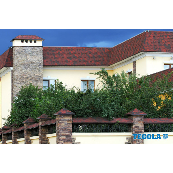 Бітумна черепиця Tegola Супер Готік