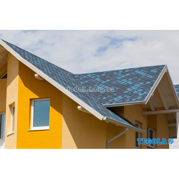 Бітумна черепиця Tegola Супер Мозаїк