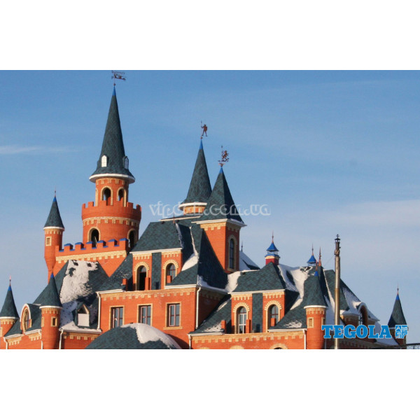 Бітумна черепиця Tegola Супер Мозаїк