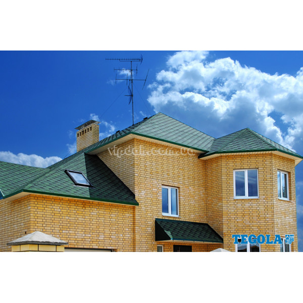 Бітумна черепиця Tegola Супер Мозаїк