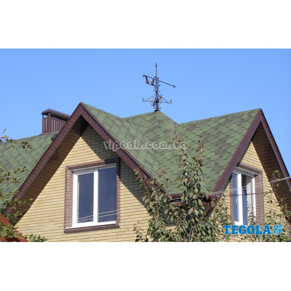Бітумна черепиця Tegola Супер Мозаїк