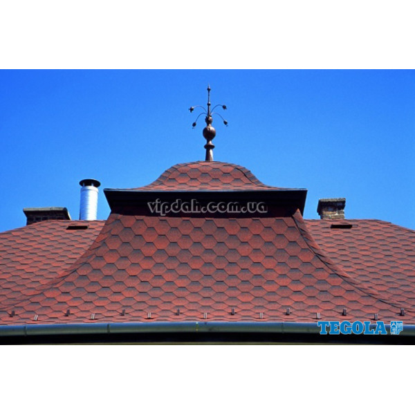 Бітумна черепиця Tegola Супер Мозаїк